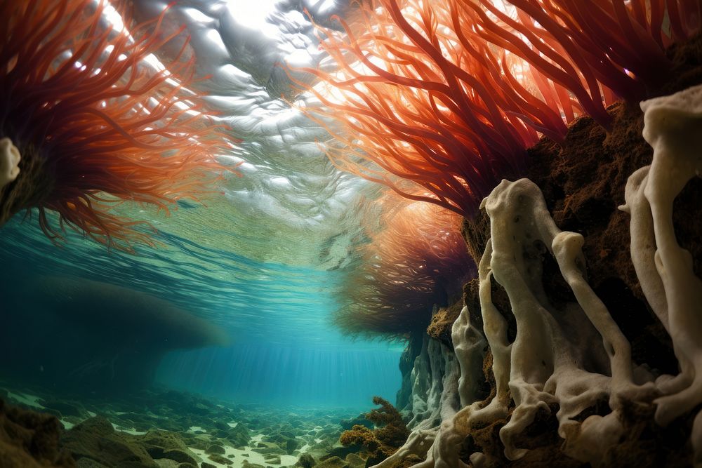 Under sea underwater outdoors nature.