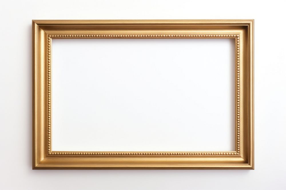 Modern design gold frame backgrounds white background rectangle.