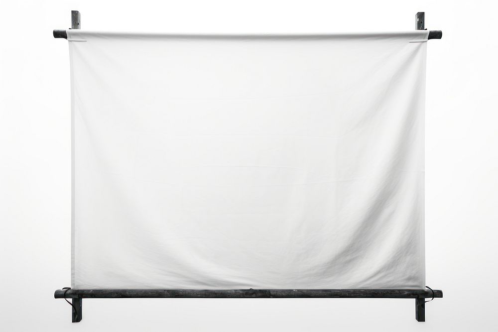 White white background electronics rectangle.