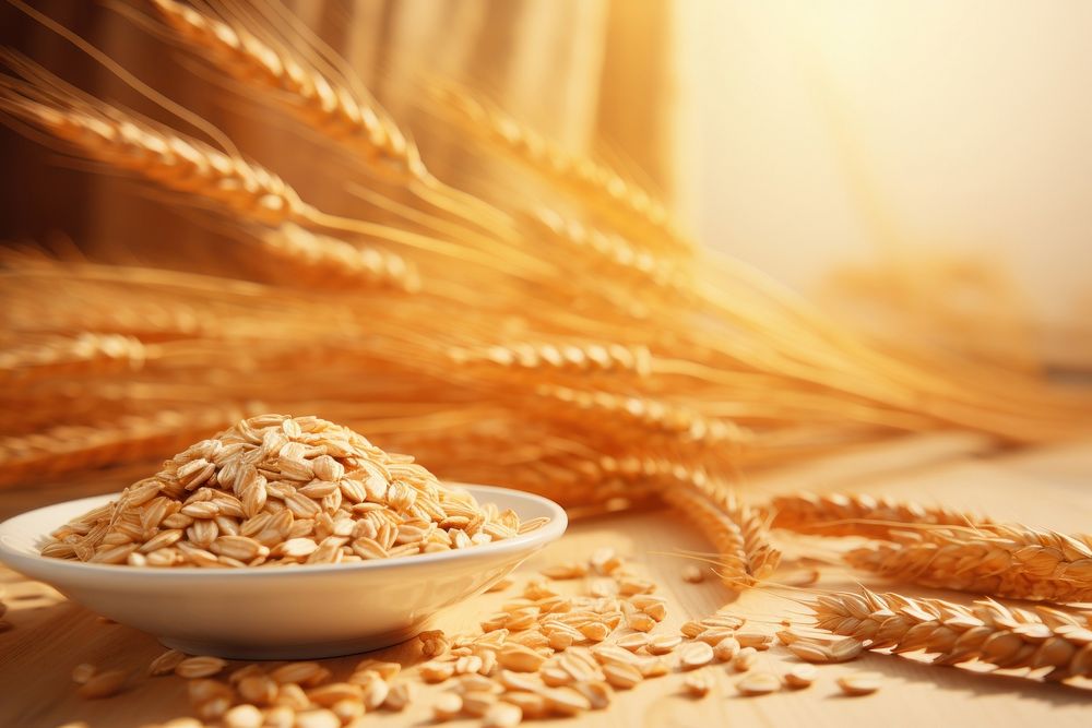 Wheat and cereal food agriculture ingredient.