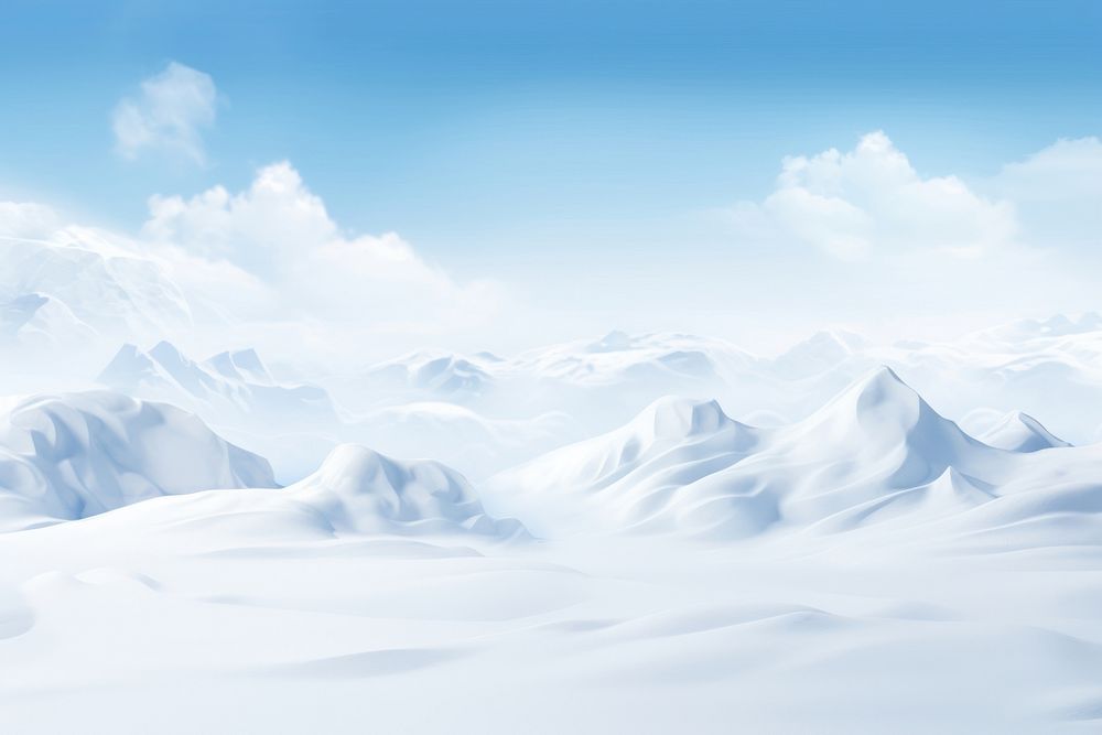 A snow winter landscape with drifts of snow backgrounds outdoors nature.