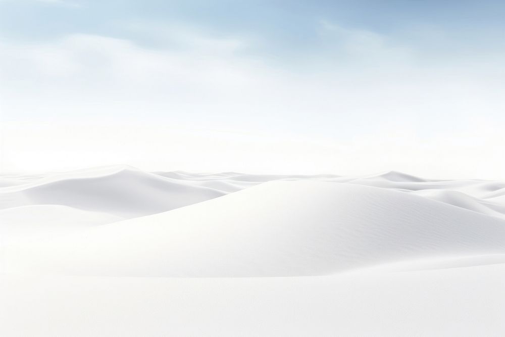 A snow winter landscape with drifts of snow white backgrounds outdoors.
