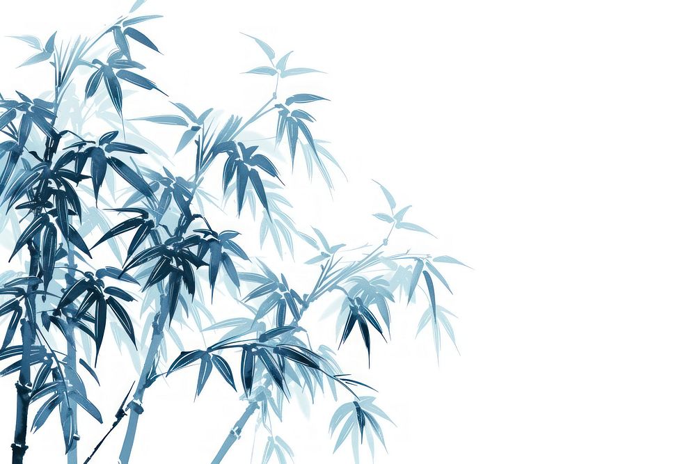 Antique of Chinese bamboo tree backgrounds nature plant.