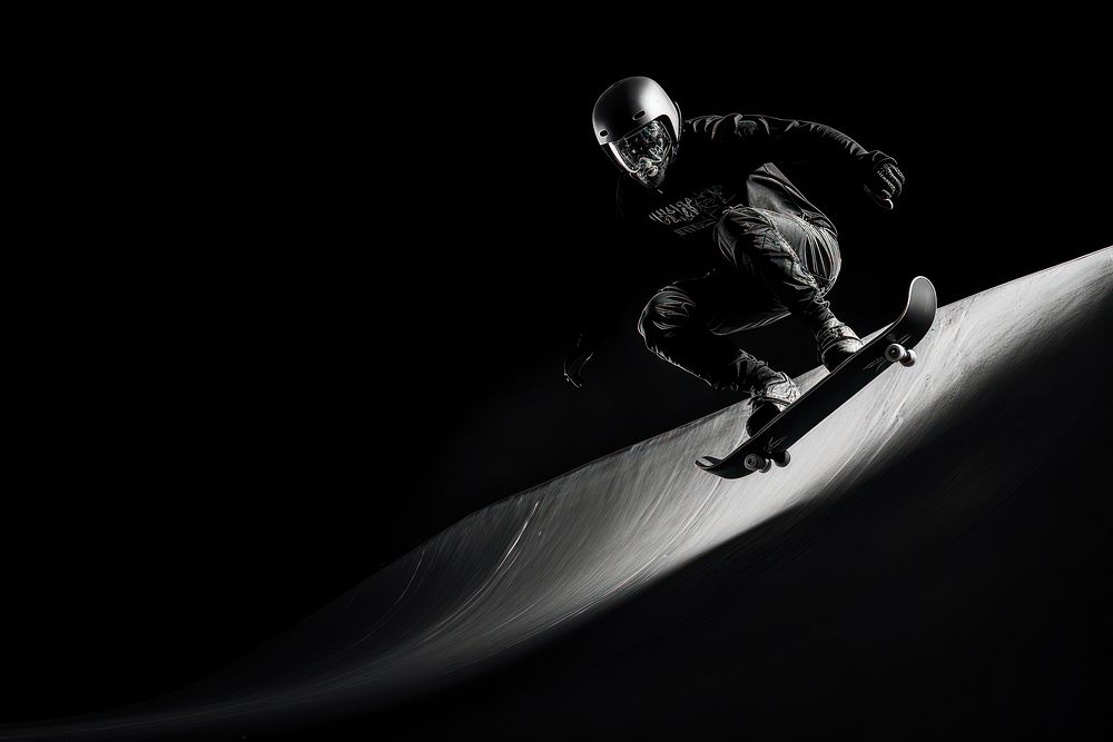 Extreme sports snowboarding recreation skateboard.