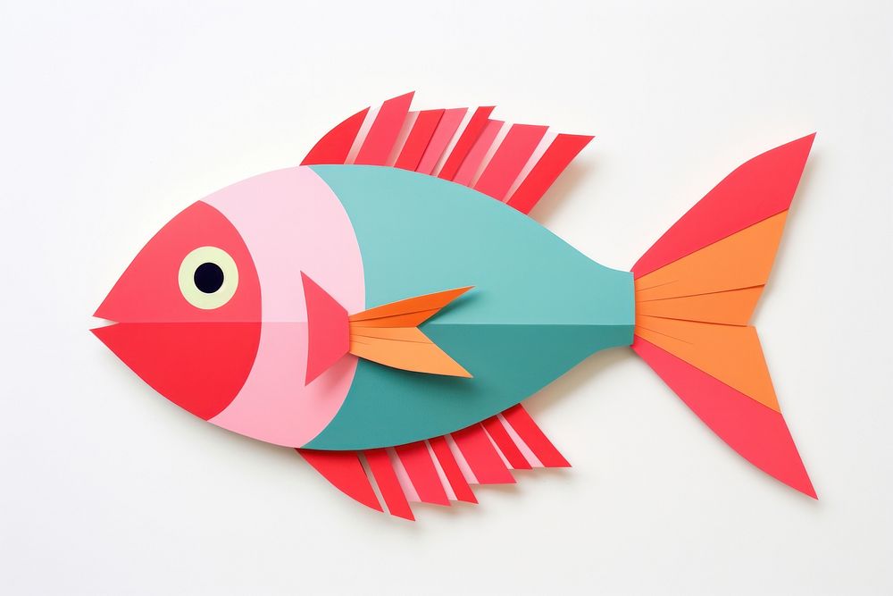 Fish art animal representation.