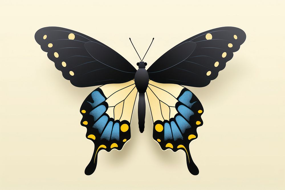 Black Swallowtail Butterfly butterfly insect animal.
