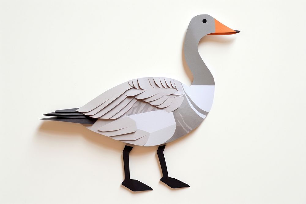 Goose animal bird art.