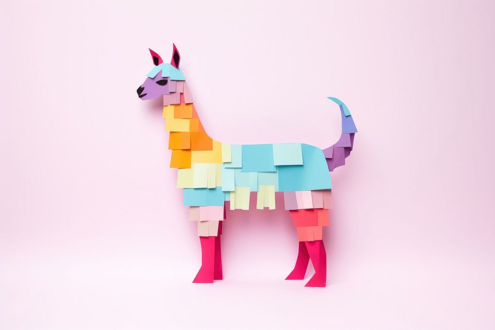 Art origami paper toy.