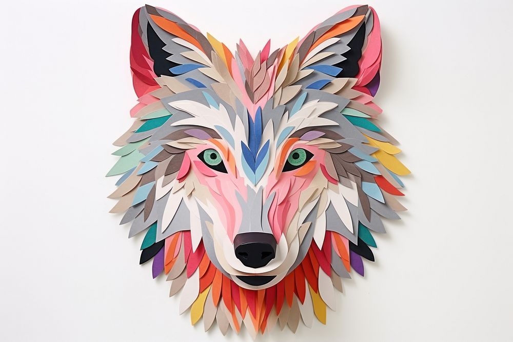 Wolf wolf art mammal.