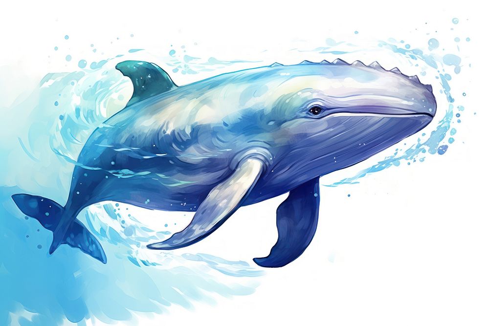 Baby Humpback Whale Calf whale dolphin animal.