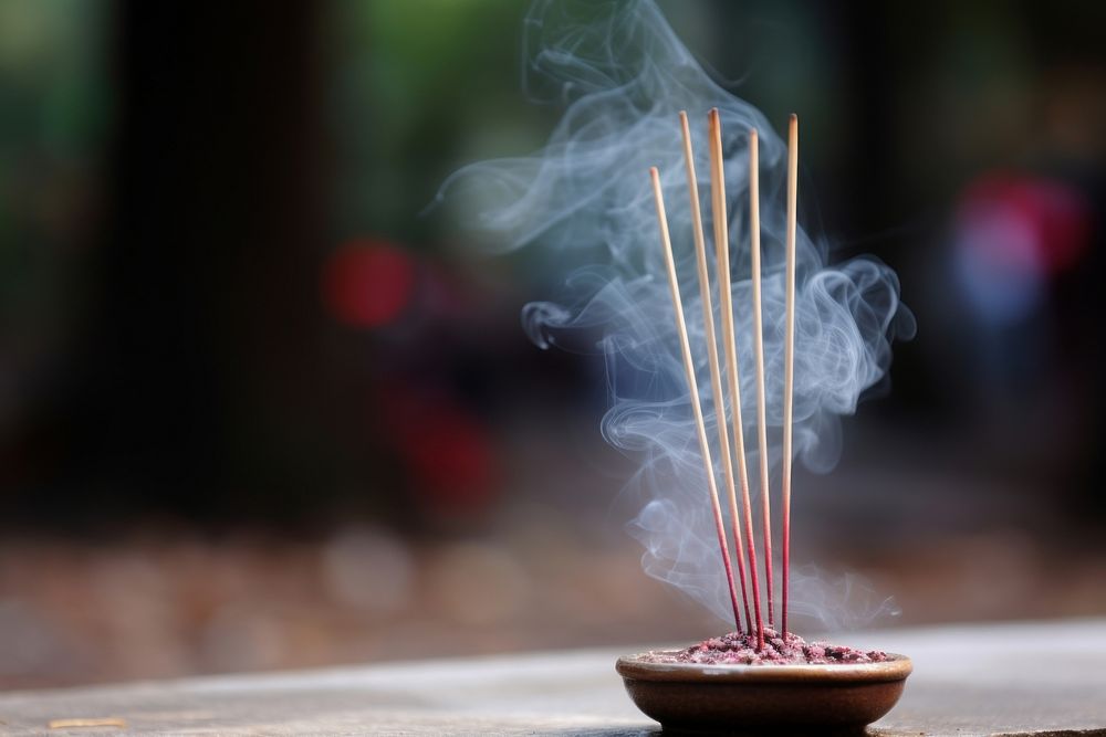 Incense incense chopsticks plant.