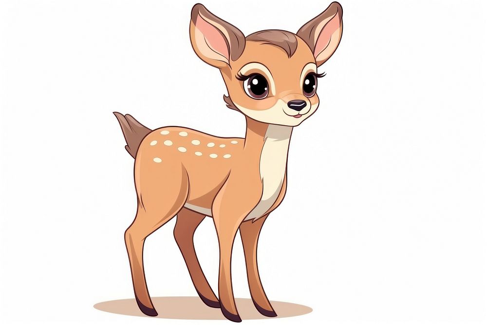 Animal cartoon mammal deer.