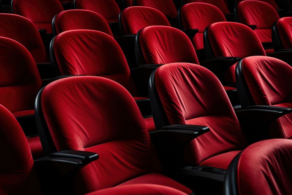 Movie chair backgrounds theater.