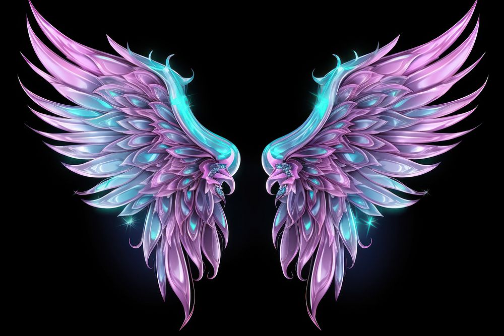 Angel wings lightweight accessories creativity.