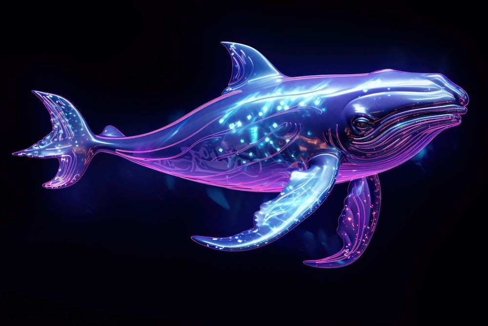 Whale whale animal shark.