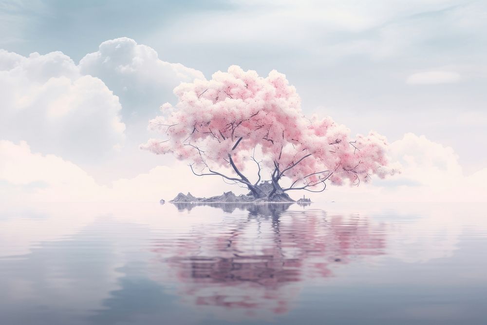 Photography of sakura landscape outdoors blossom.