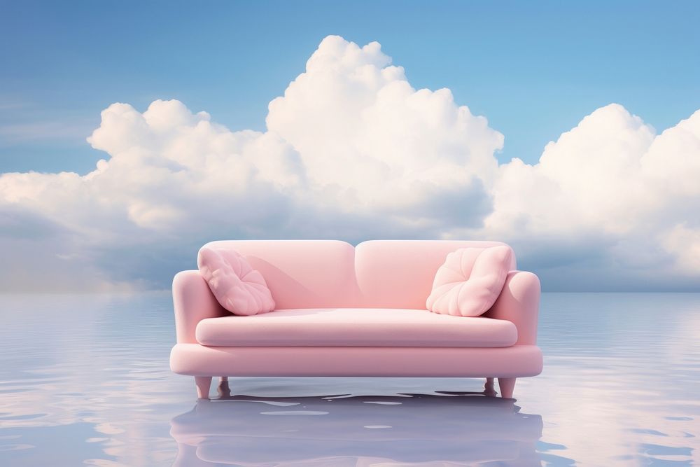Photography of sofa furniture nature cloud.