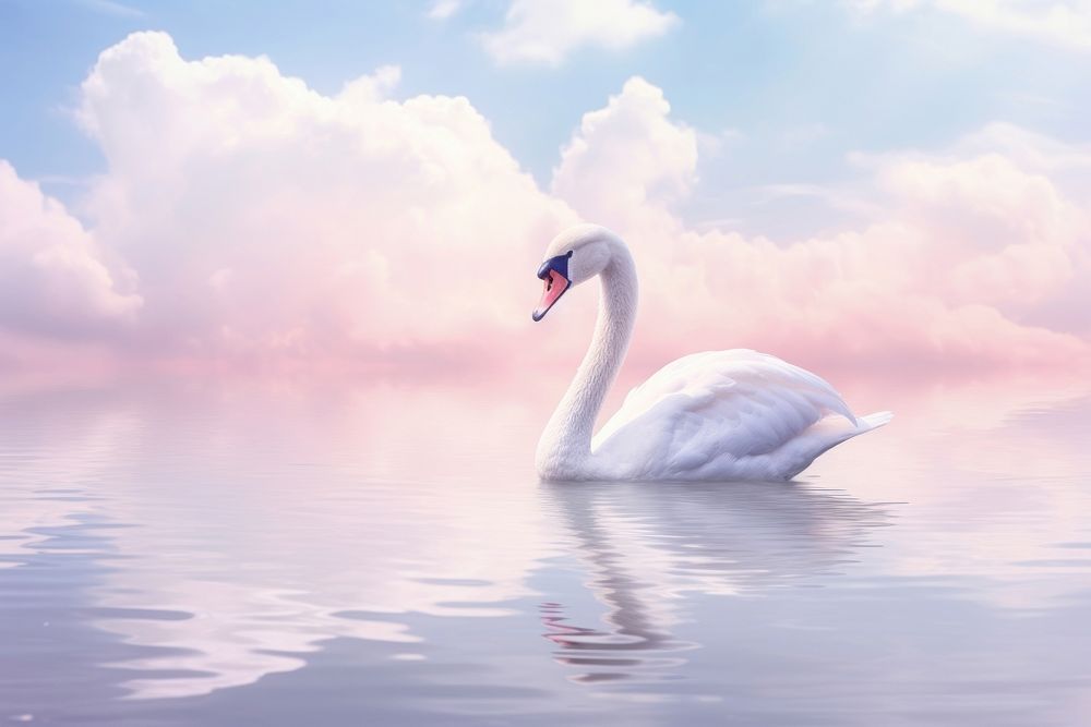Photography of swan outdoors animal nature.