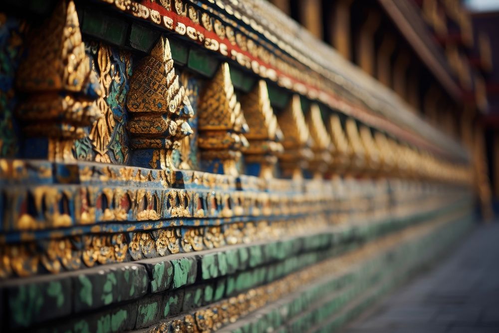 Wat Pho architecture backgrounds building.