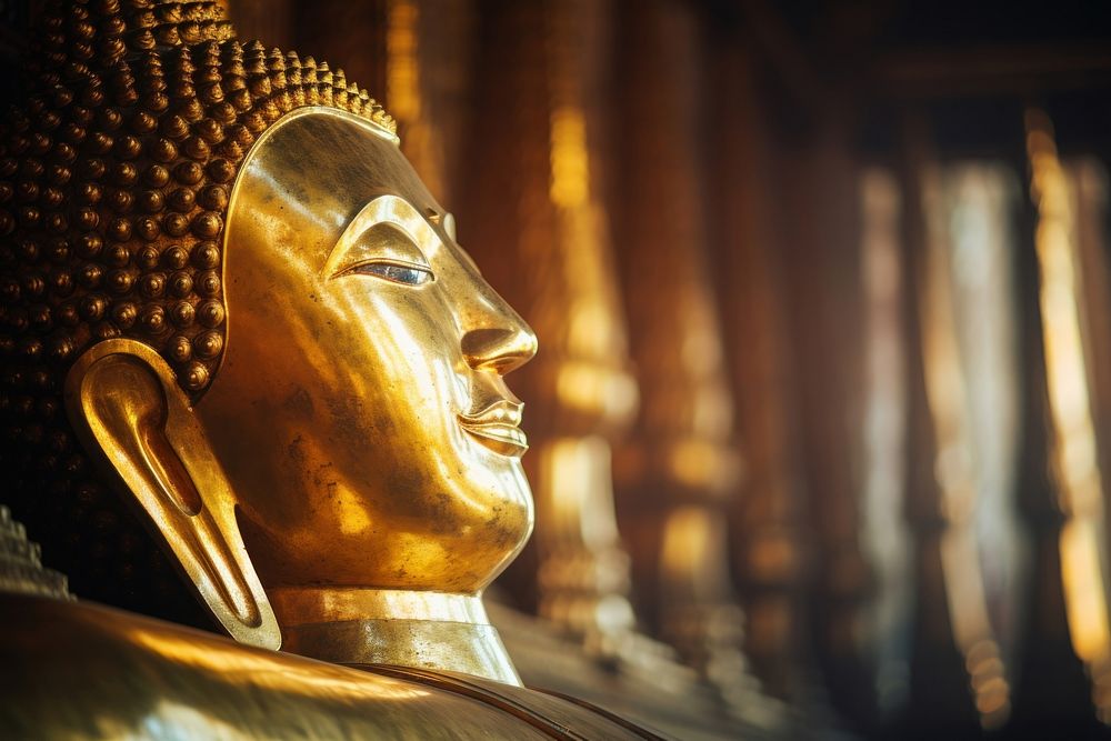 Wat Pho buddha representation spirituality.