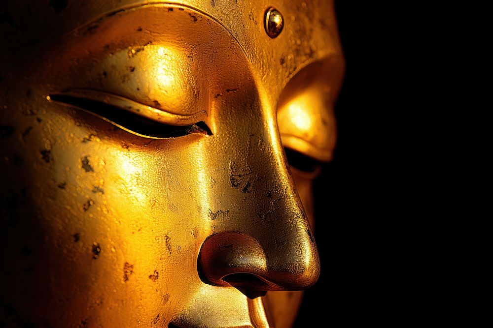 Wat Pho buddha gold spirituality.