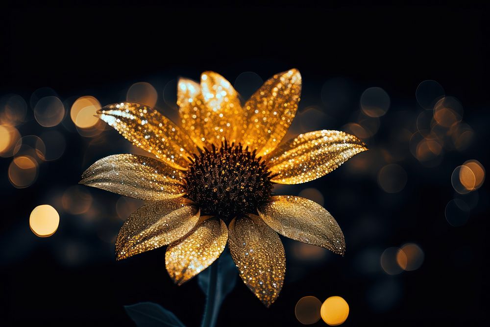PNG Sunflower outdoors nature light.