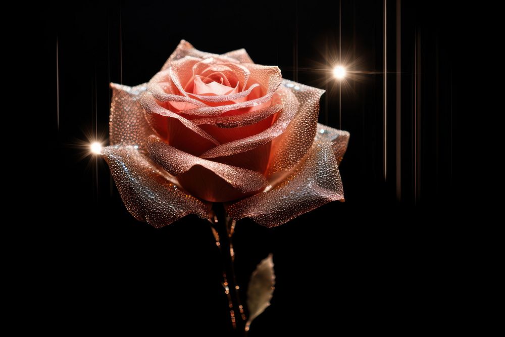 PNG Rose flower light petal.