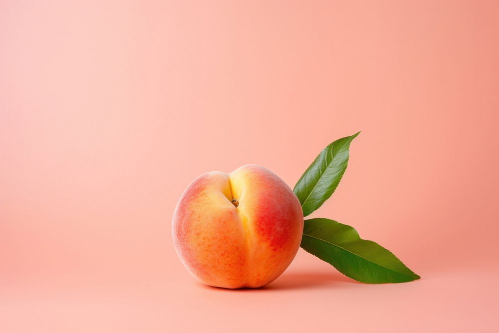 Peach fruit plant food.