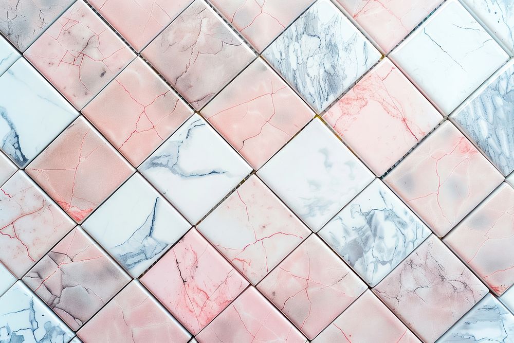 Tiles light pink pattern backgrounds floor architecture.