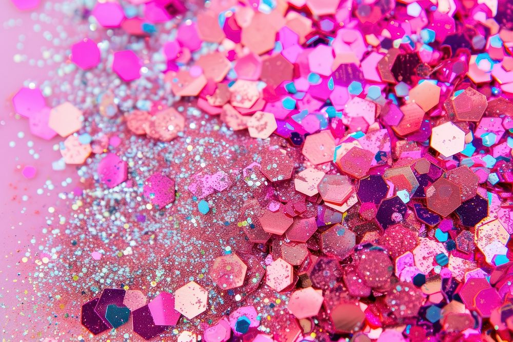 Pink glitter backgrounds confetti.