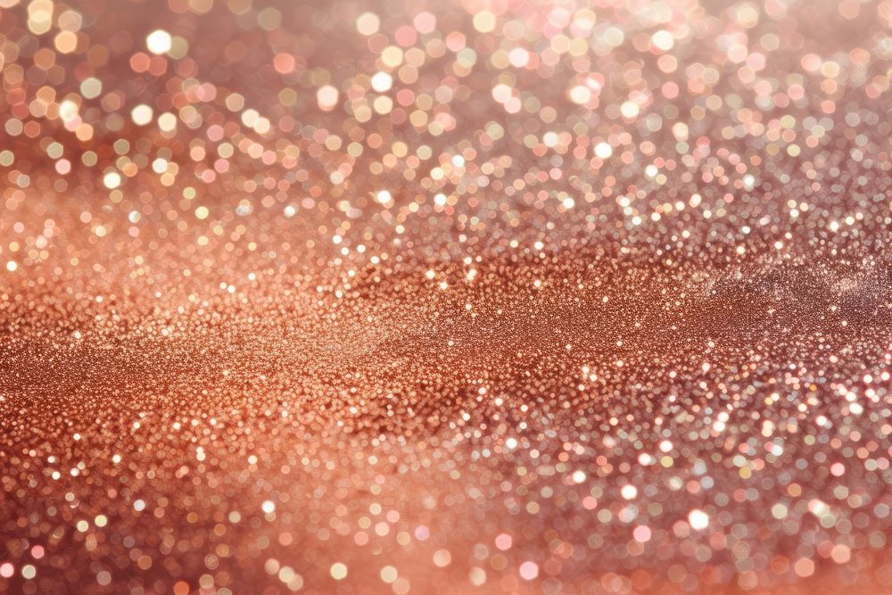 Rose gold glitter backgrounds illuminated.
