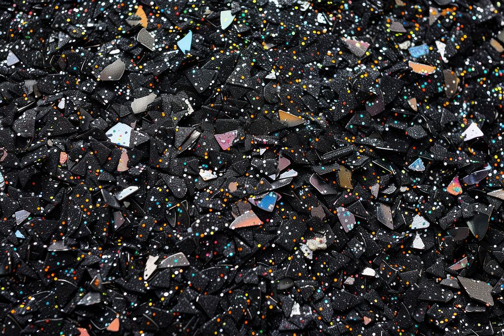 Black and silver glitter confetti backgrounds abundance.