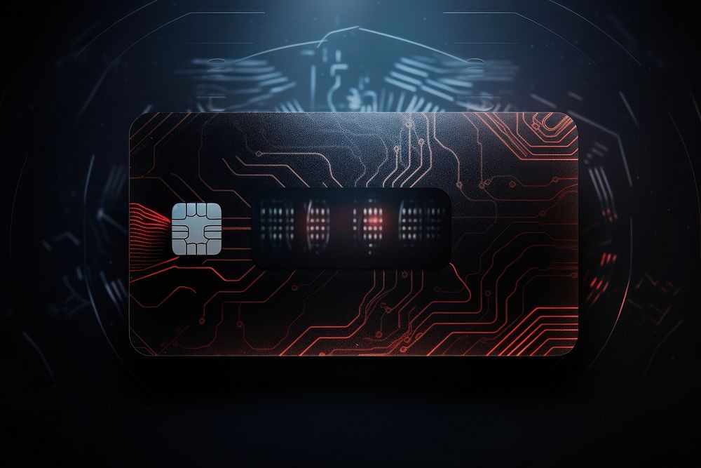 Credit card electronics credit card technology.