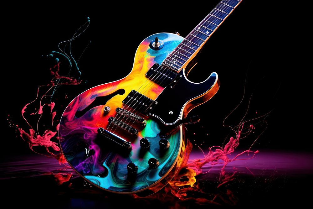 Electric guitar electric guitar performance creativity.