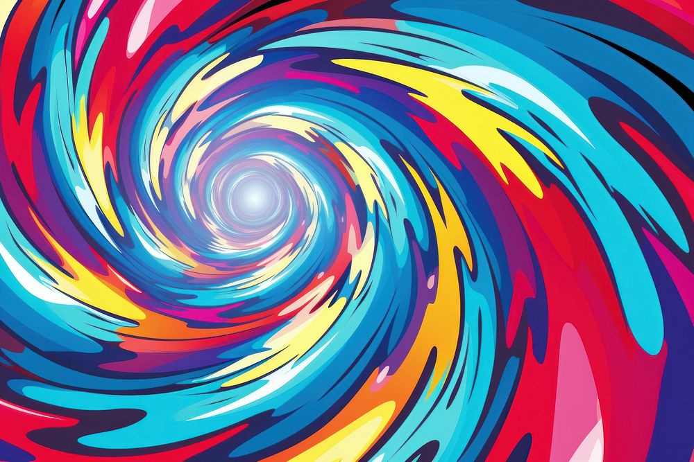 Comic swirl warp digital effect backgrounds abstract pattern.
