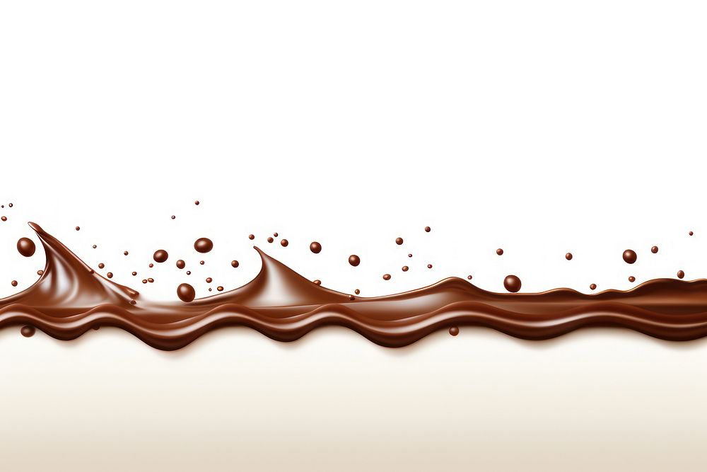 Chocolate splash falling backgrounds dessert line.