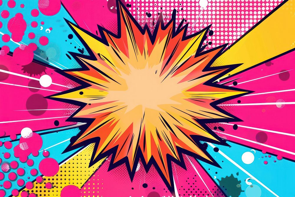Boom effect backgrounds abstract pattern.