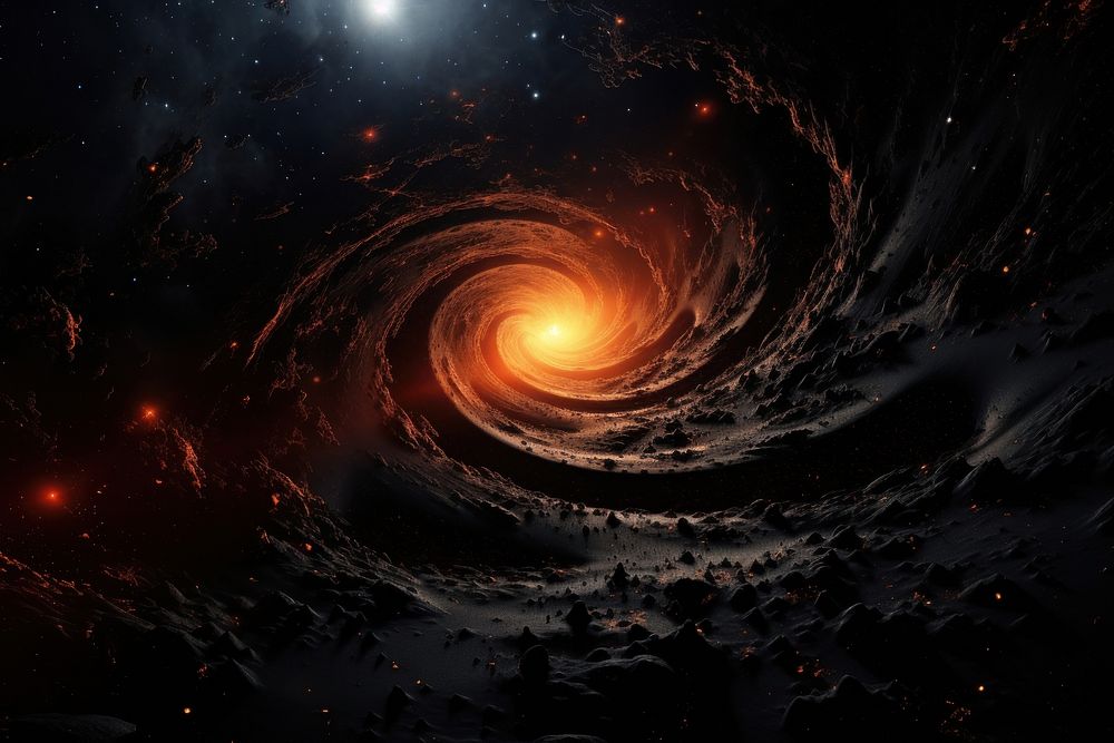 Black hole space astronomy universe.