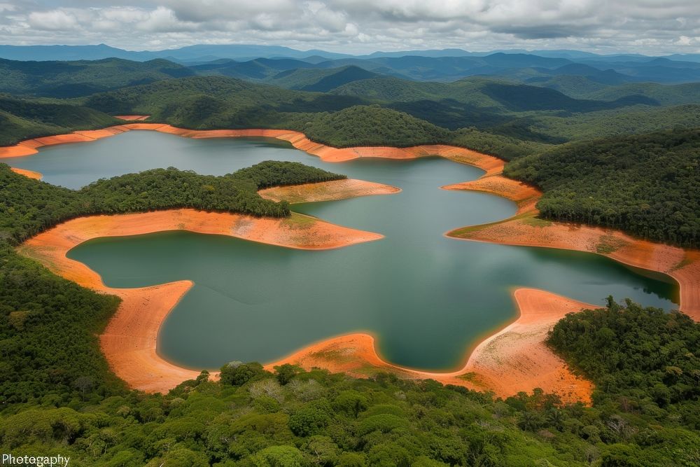 Brazil travel spot outdoors nature lake.
