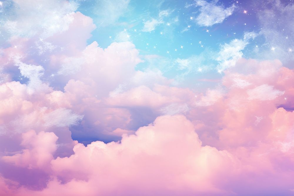 Pastel cloud sky galaxy backgrounds outdoors nature.