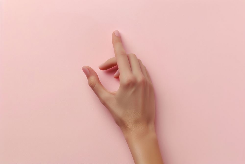 Person hand finger skin pink.