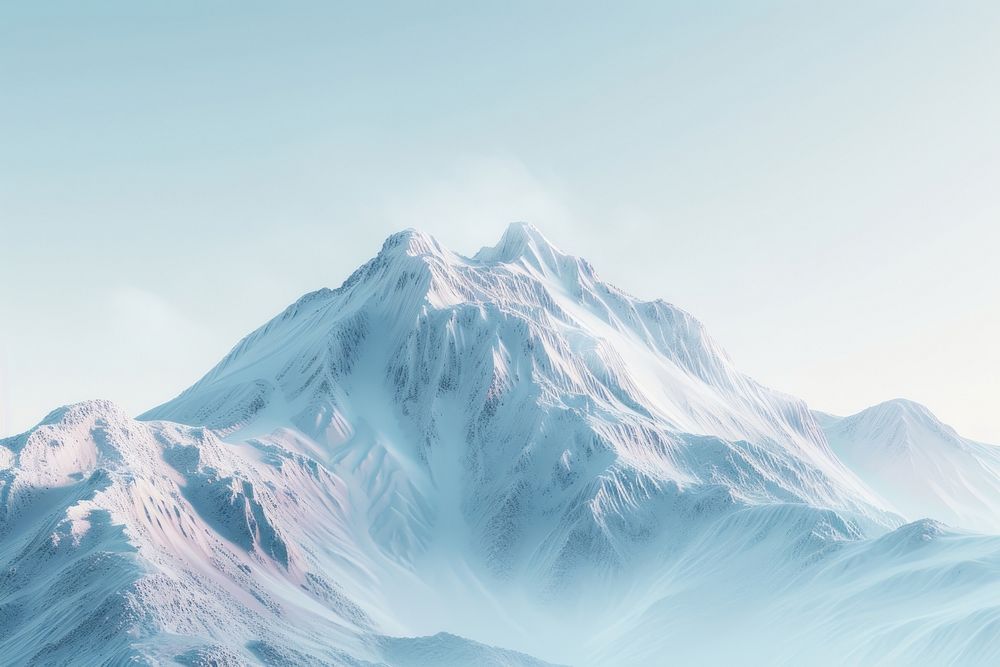 Snow mountain backgrounds landscape outdoors.