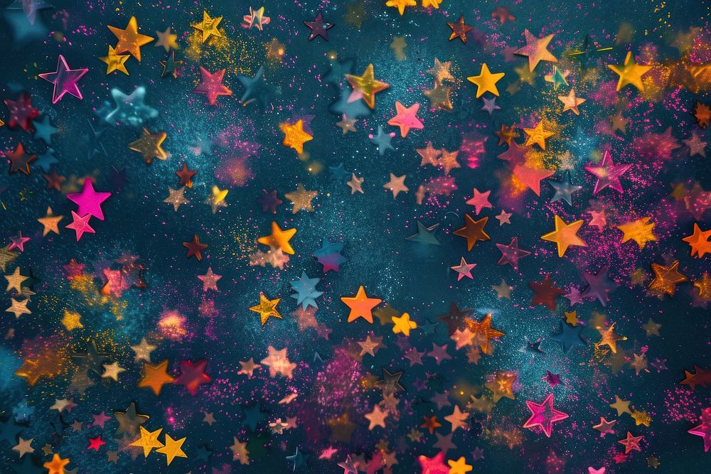 Bioluminescence star sky background pattern backgrounds space.