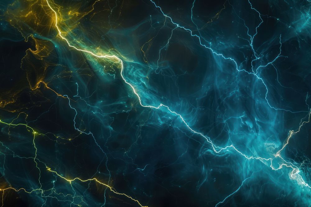 Bioluminescence thunder background space thunderstorm backgrounds.