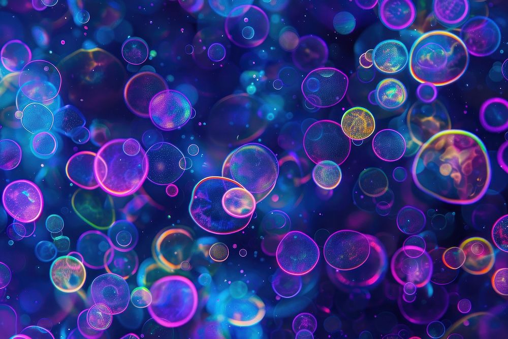 Bioluminescence atom background pattern backgrounds purple.