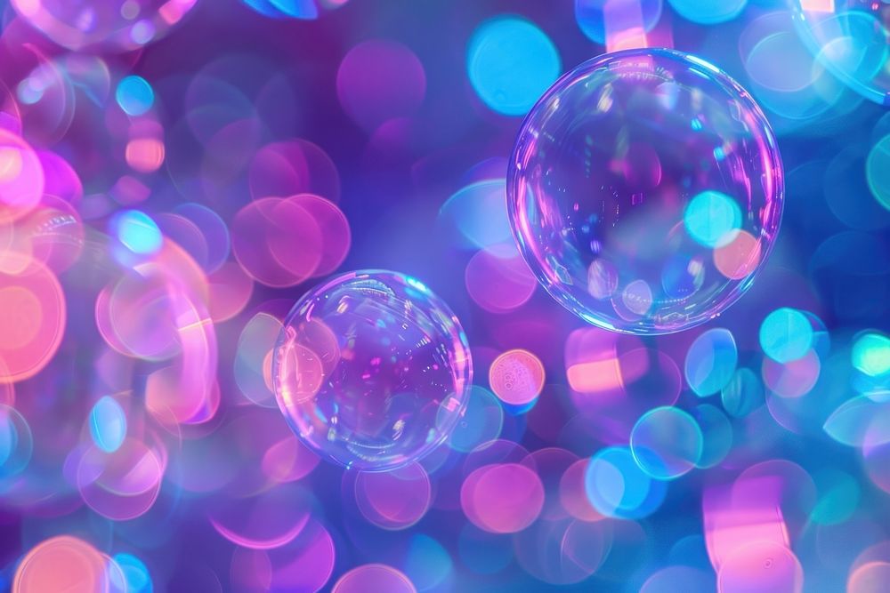 Bioluminescence bubble background backgrounds pattern sphere.