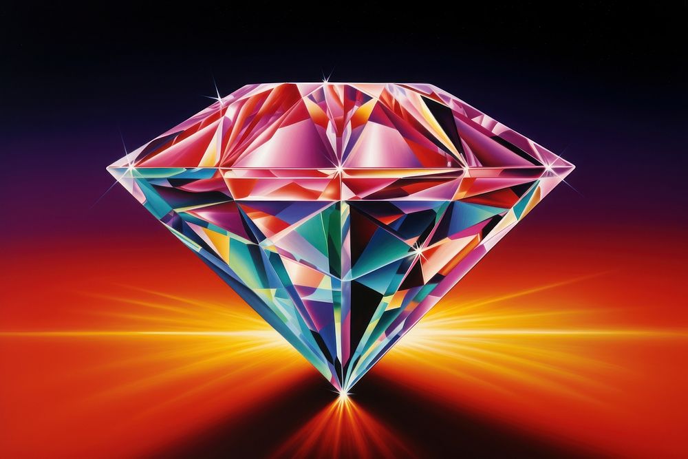 Diamond backgrounds gemstone jewelry.