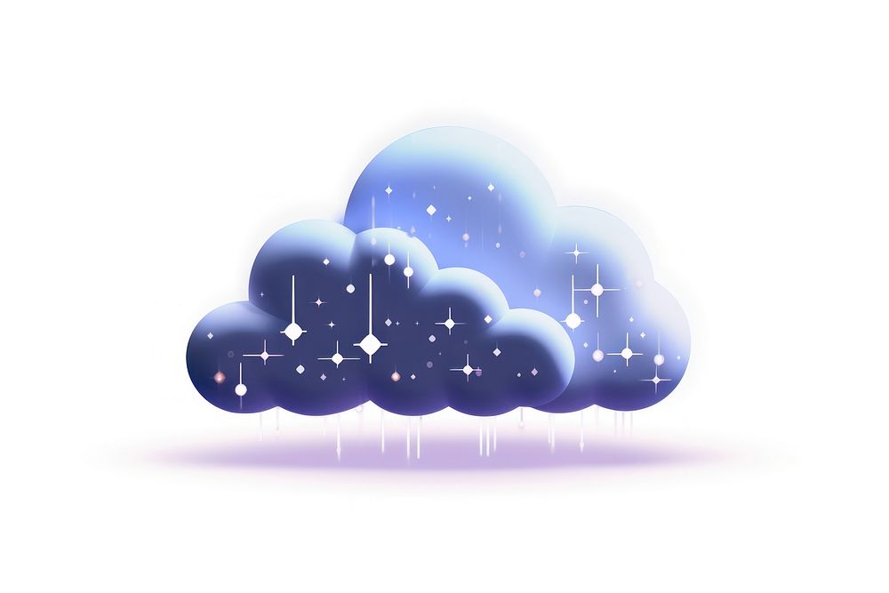 A cloud nature night technology.