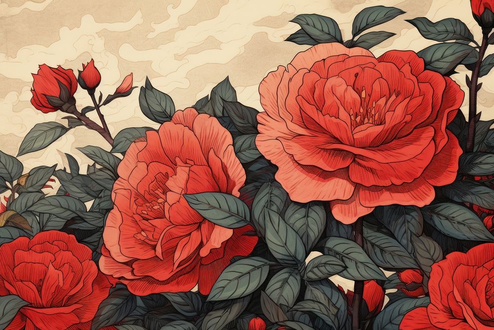 Rose rose art backgrounds.