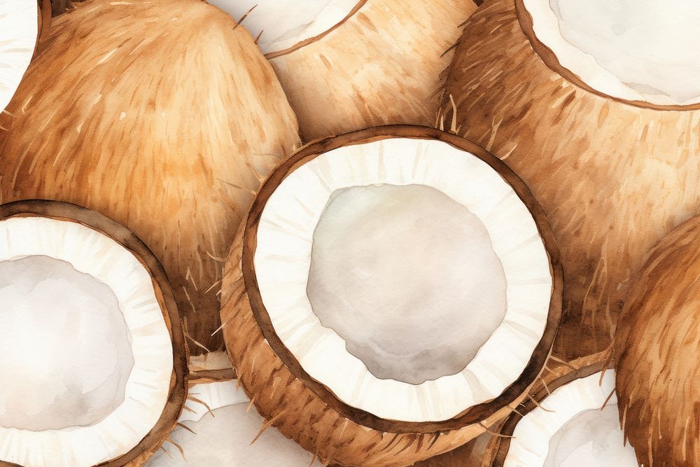 Coconuts background backgrounds food freshness.
